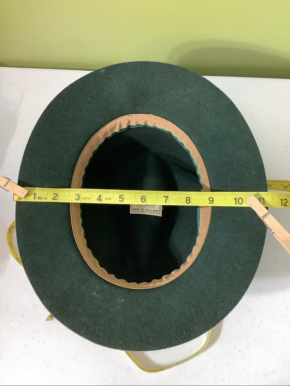 L.L. Bean forest green wool hat - Picture 7 of 9